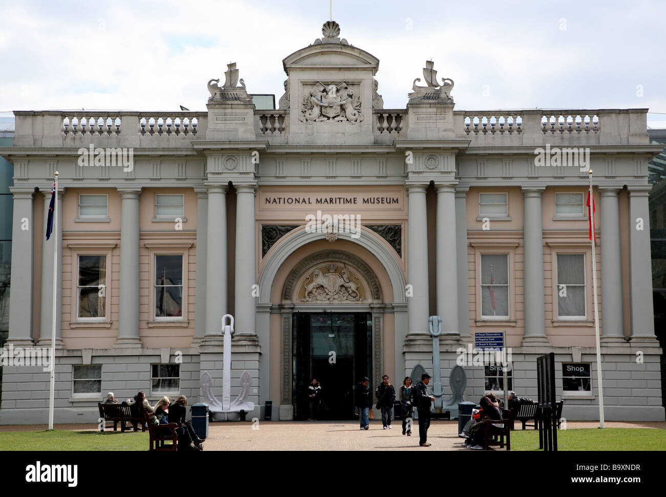 National Maritime Museum, Greenwich, Londres Banque D'Images