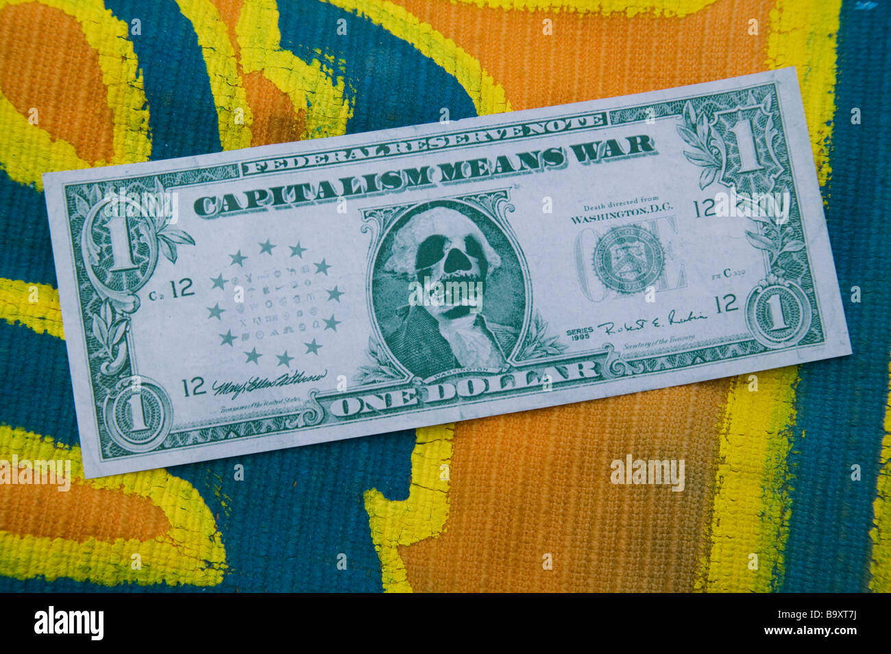 Londres - les manifestations du G20. Les manifestations pacifiques au Camp climatique qui a été mis en place à Bishopsgate. Banque D'Images