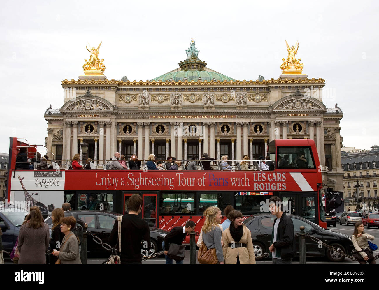 Théâtre de l'Opéra à Paris, France Banque D'Images