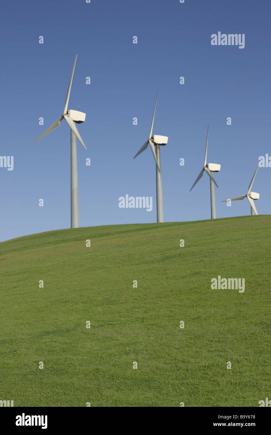 Éoliennes Banque D'Images