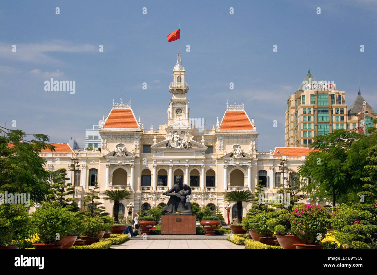 Ho Chi Minh Ville au Vietnam Banque D'Images