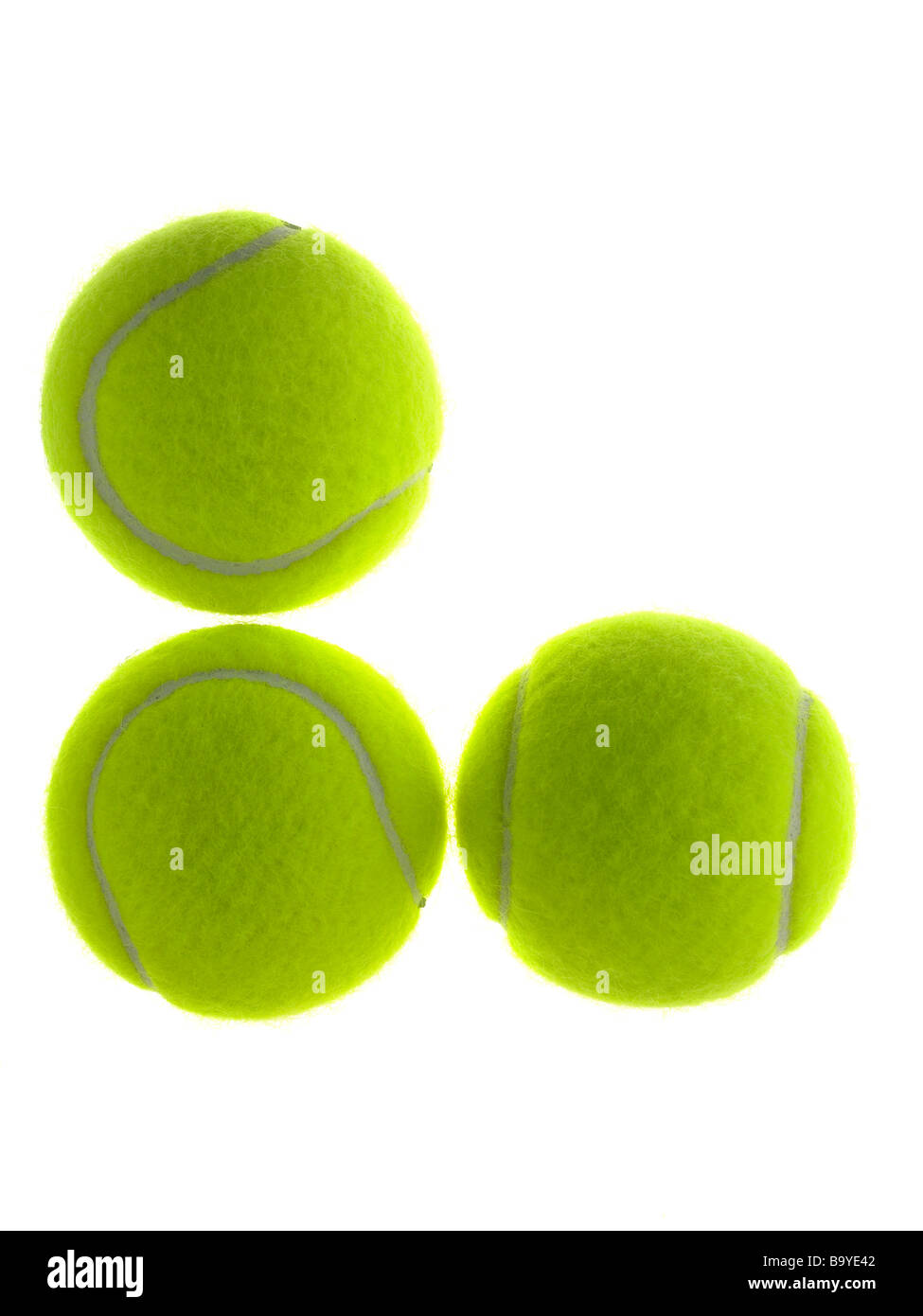 balles de tennis Banque D'Images