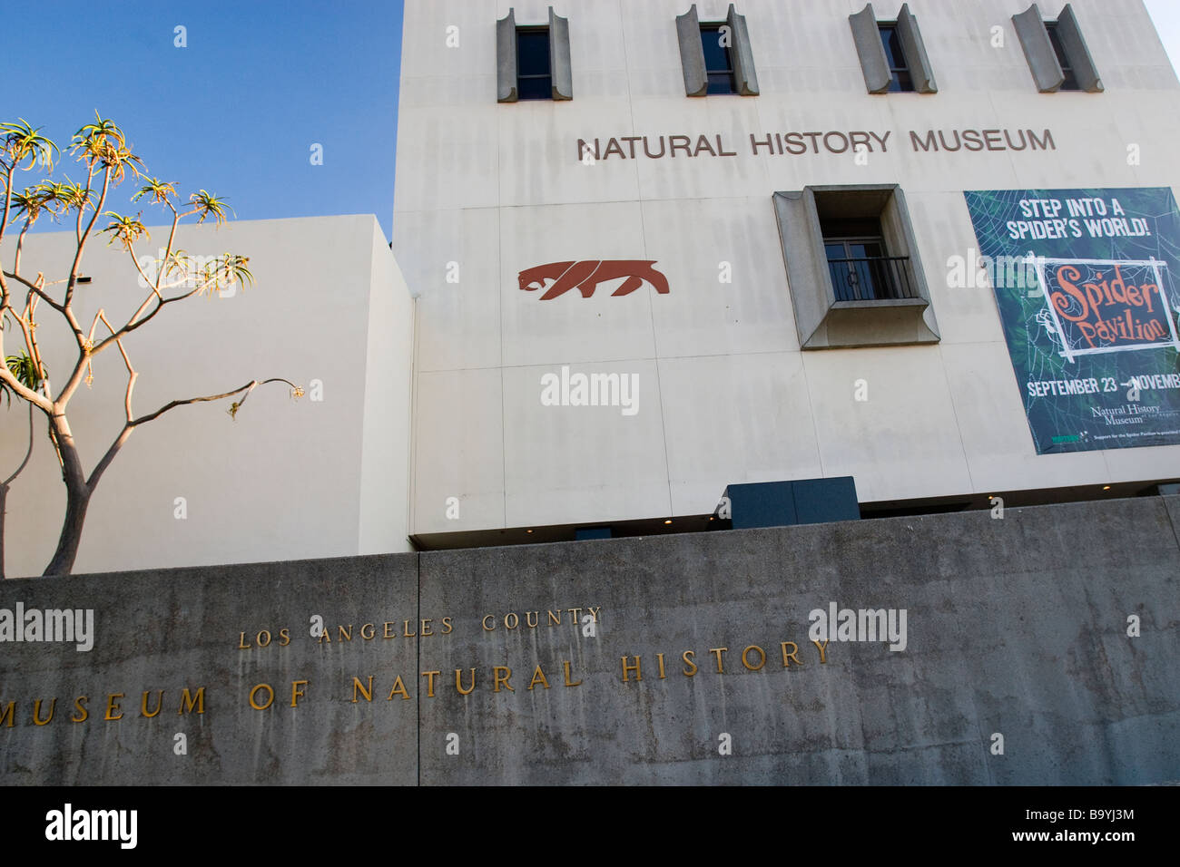 Musée d'Histoire Naturelle de Los Angeles Californie Banque D'Images