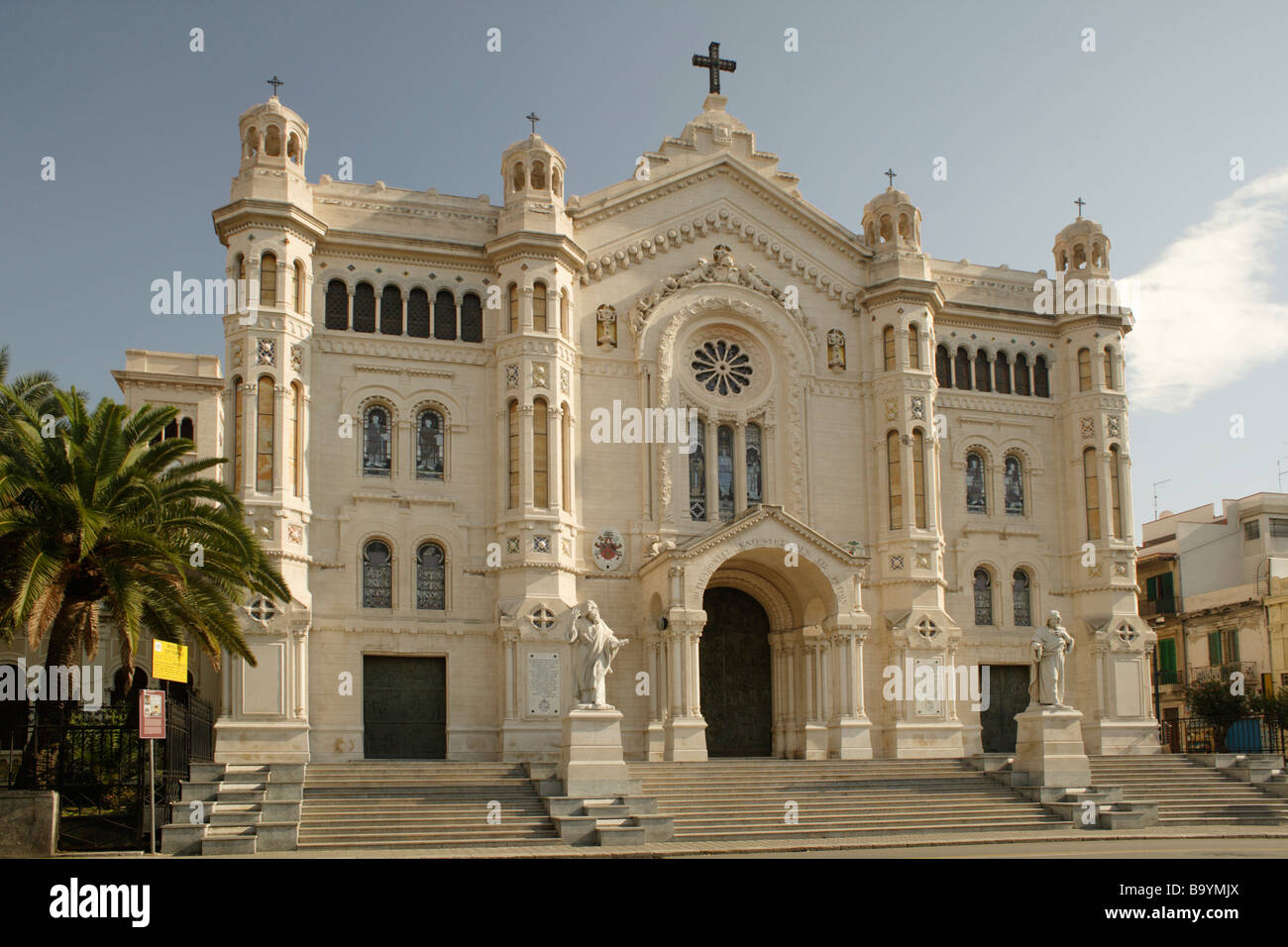 Cathédrale de Reggio di Calabria Banque D'Images