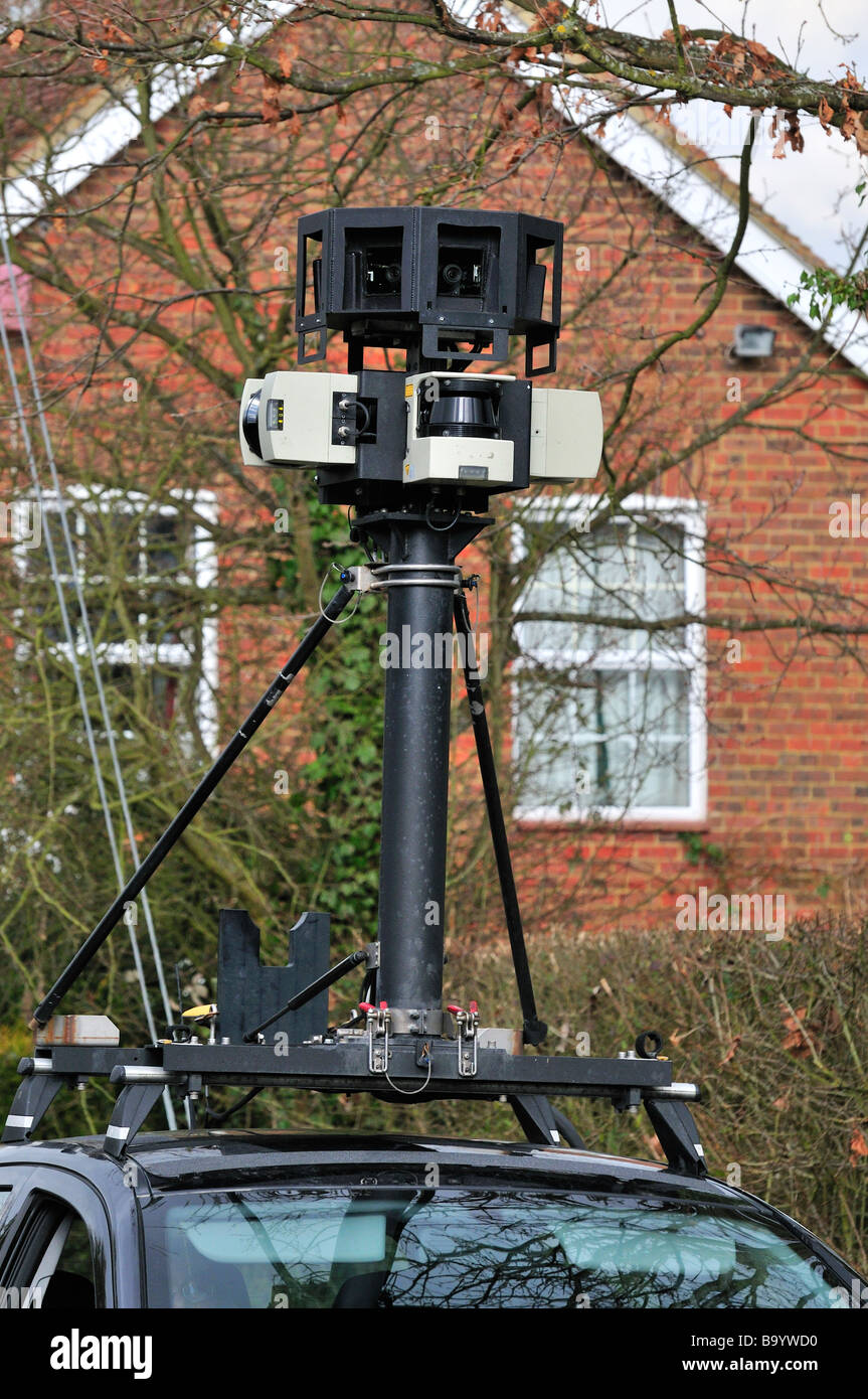 Google Earth Caméra montée location Banque D'Images