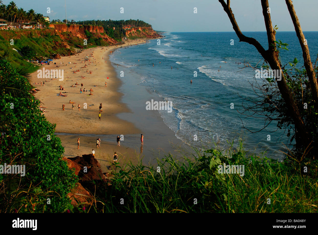 Papanasam beach ; Kerala , Inde Banque D'Images