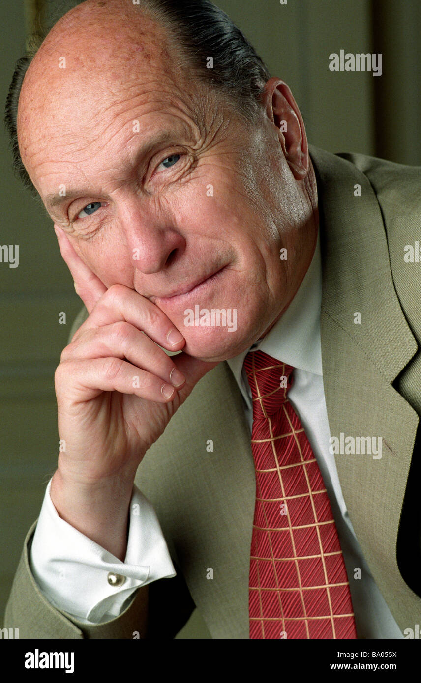 Acteur de Hollywood, Robert Duvall Banque D'Images