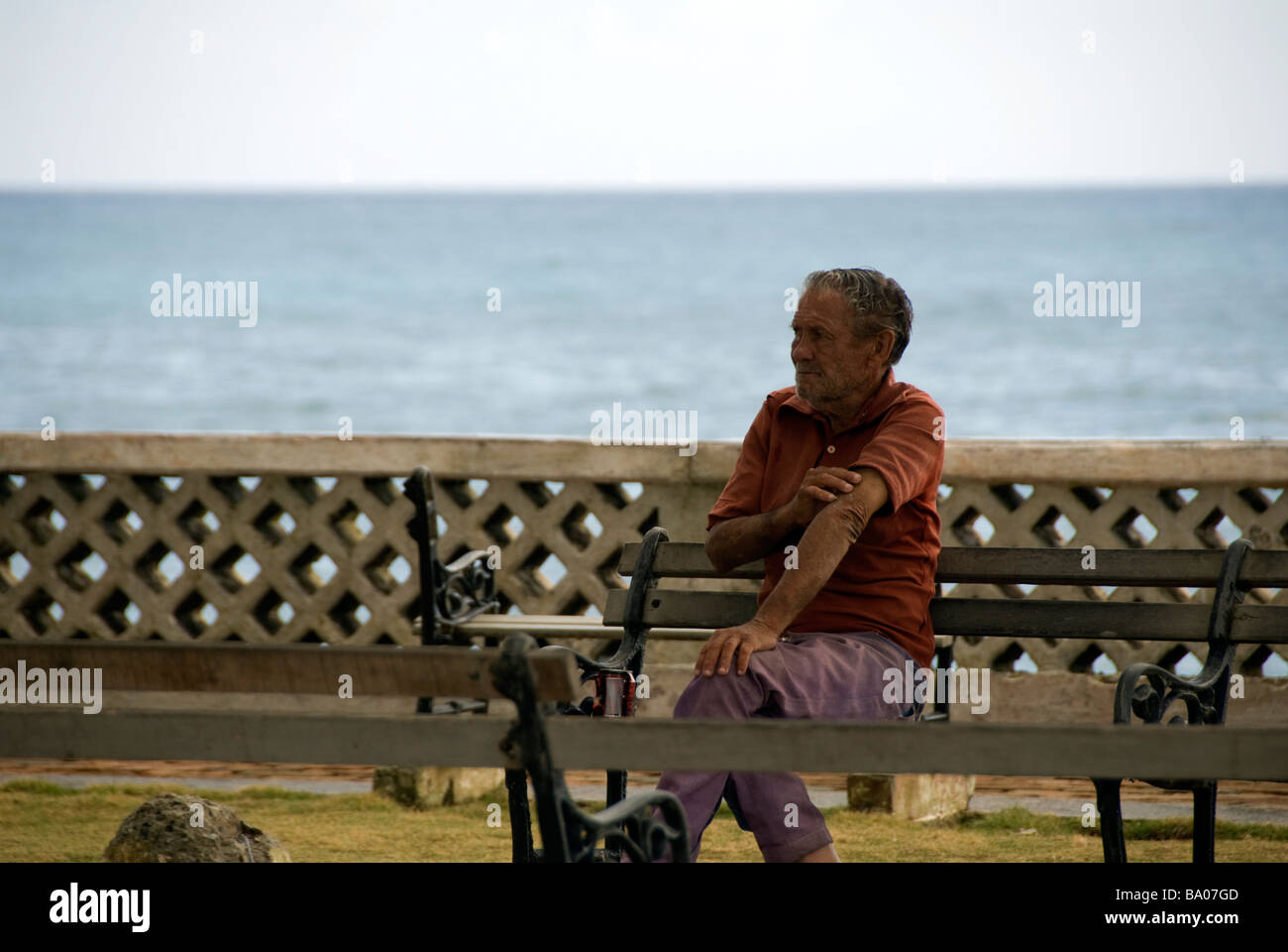 un homme cubain Banque D'Images