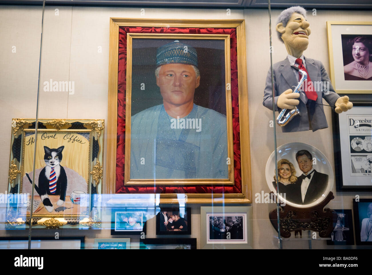 William J. Clinton Presidential Library and Museum à Little Rock, Arkansas. Banque D'Images