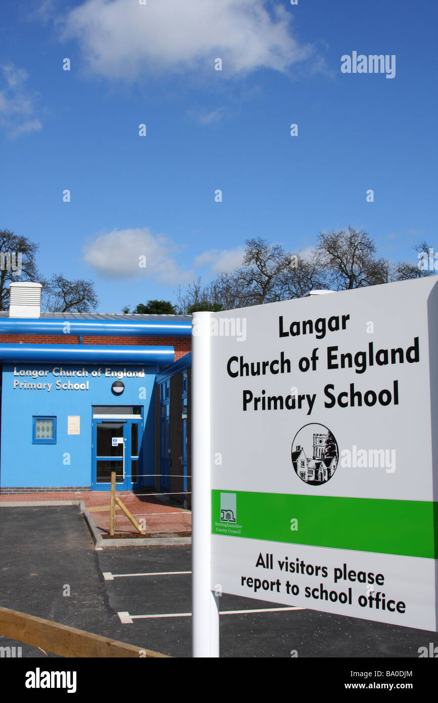 Langar de Langar, Nottinghamshire, Angleterre, Royaume-Uni Banque D'Images