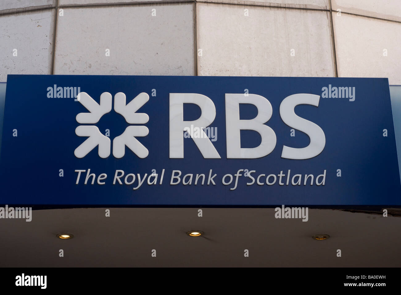 Royal Bank of Scotland (RBS) Banque D'Images