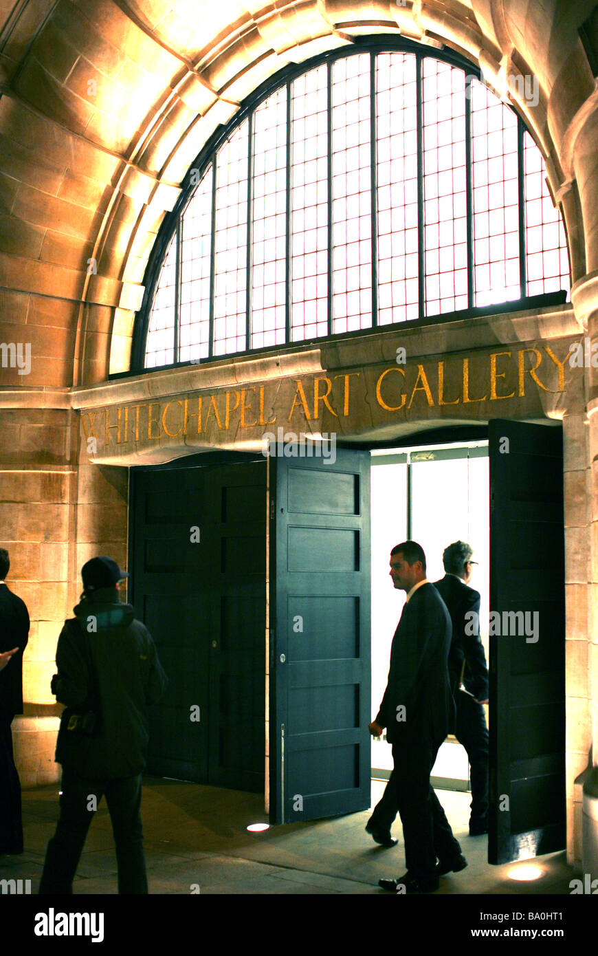 Whitechapel Art Gallery, Londres Banque D'Images