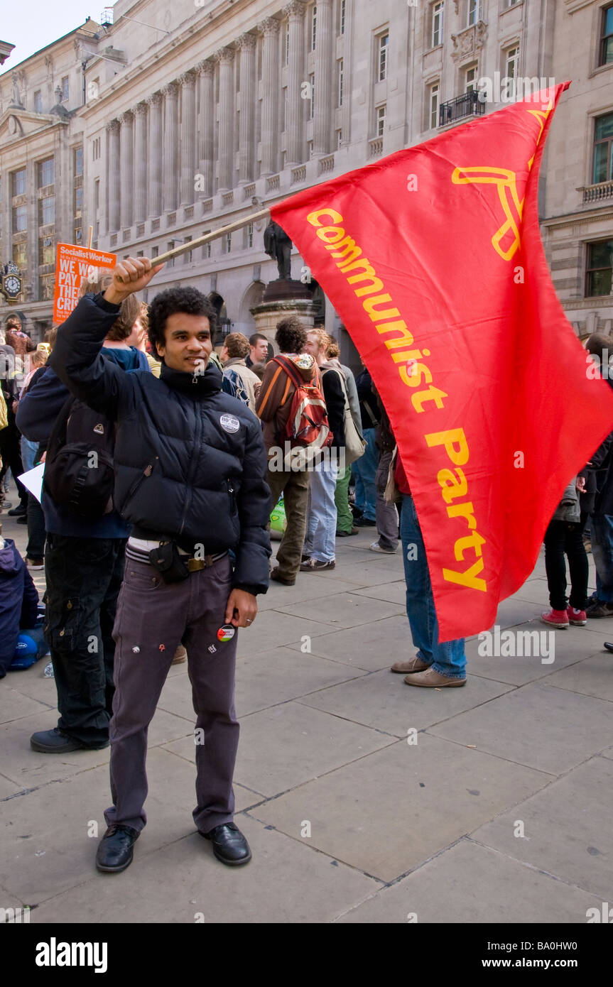 Sommet du G20, l'Angleterre, Londres, UK Banque D'Images