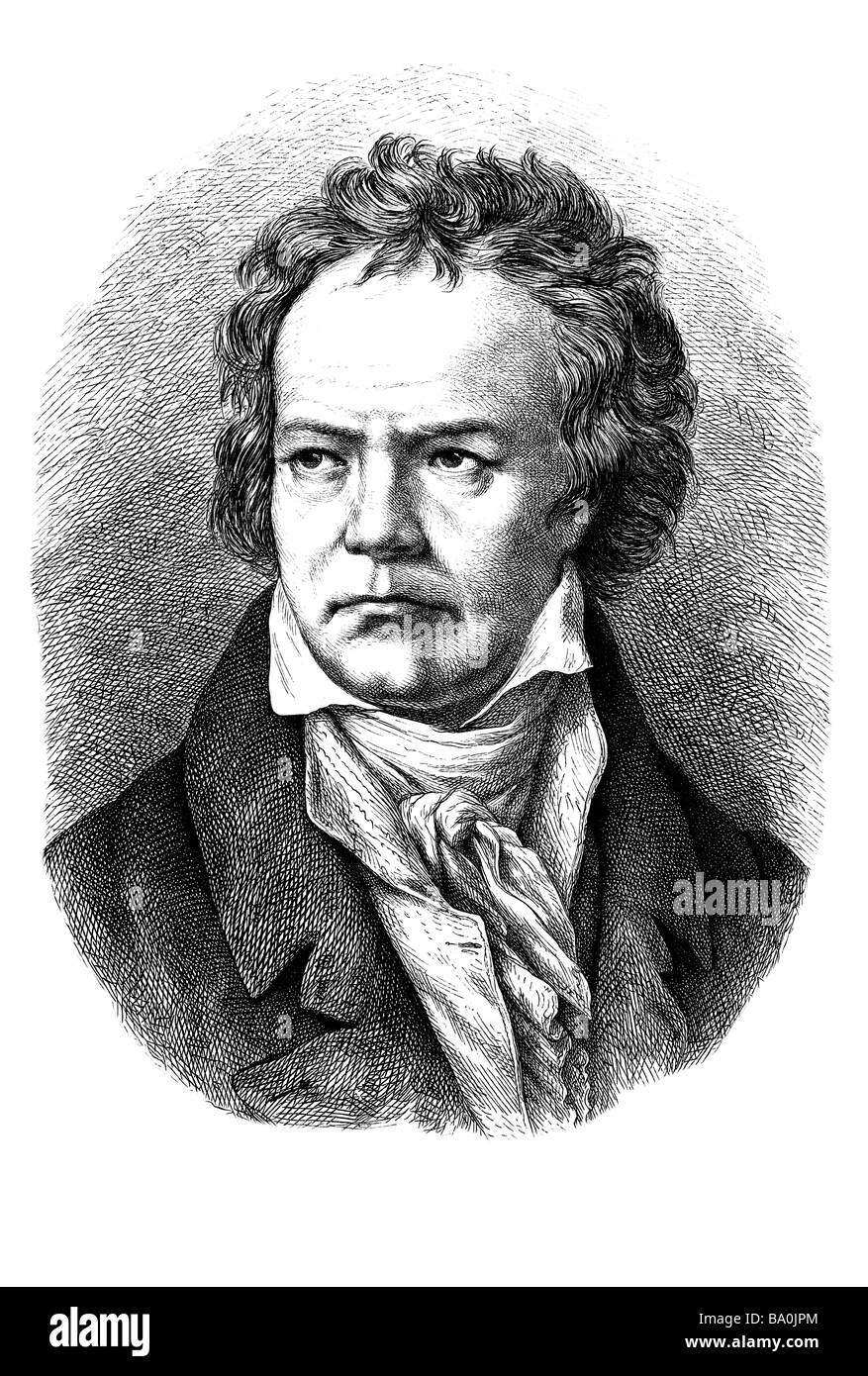 Ludwig van Beethoven Banque D'Images