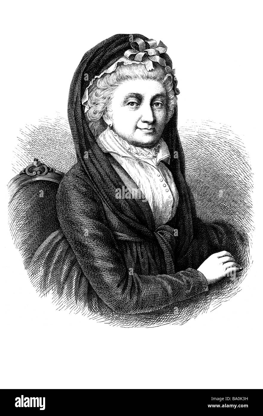 Sophie Wilhelmine Charlotte Marie von Pannwitz Banque D'Images