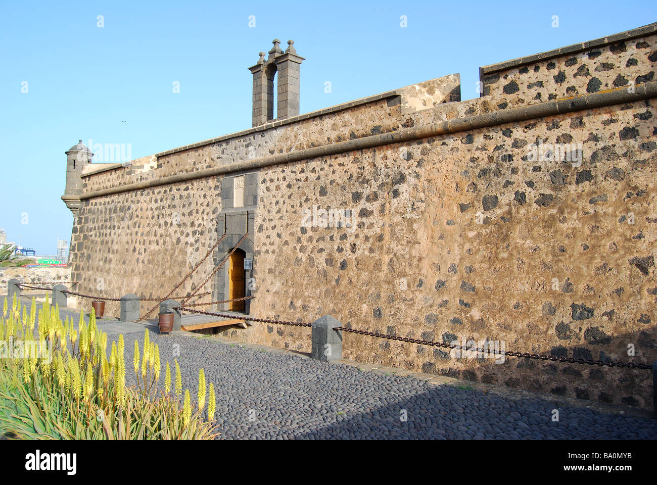 Castillo de San Jose, Arrecife, Lanzarote, îles Canaries, Espagne Banque D'Images