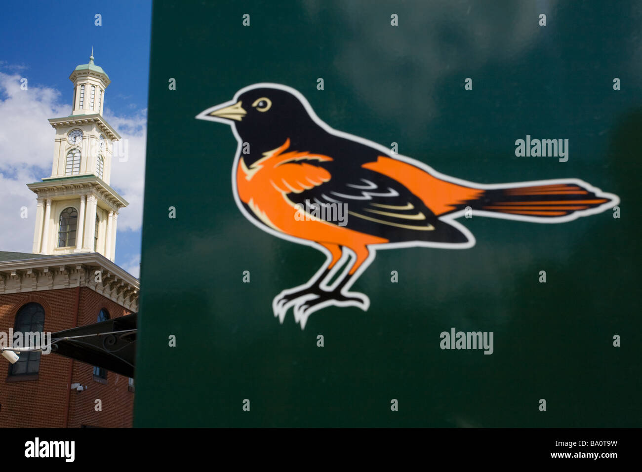 Legends Sports Museum Baltimore Maryland debout à côté de l'Oriole Park at Camden Yards Banque D'Images