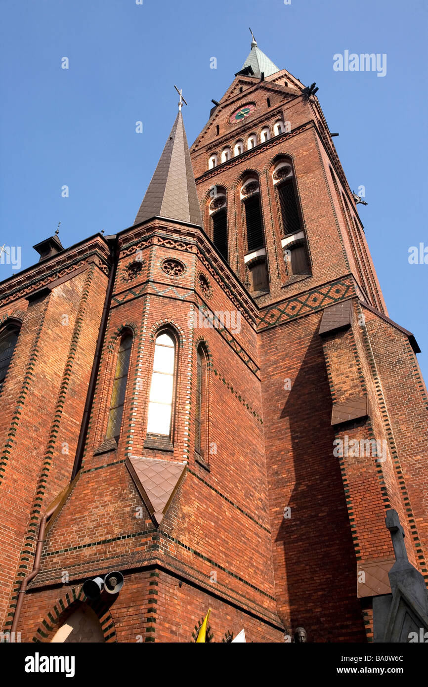 L'Église sous l'invocation de saint Jean-Baptiste, Szczecin, Pologne Banque D'Images