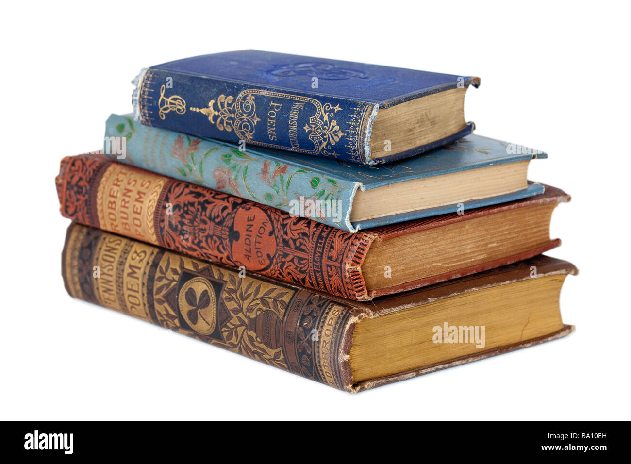 Livres de poèmes Banque D'Images