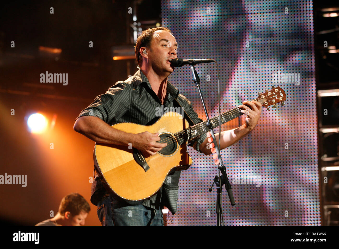 Dave Matthews en prestation au Mile High Music Festival à Denver Banque D'Images