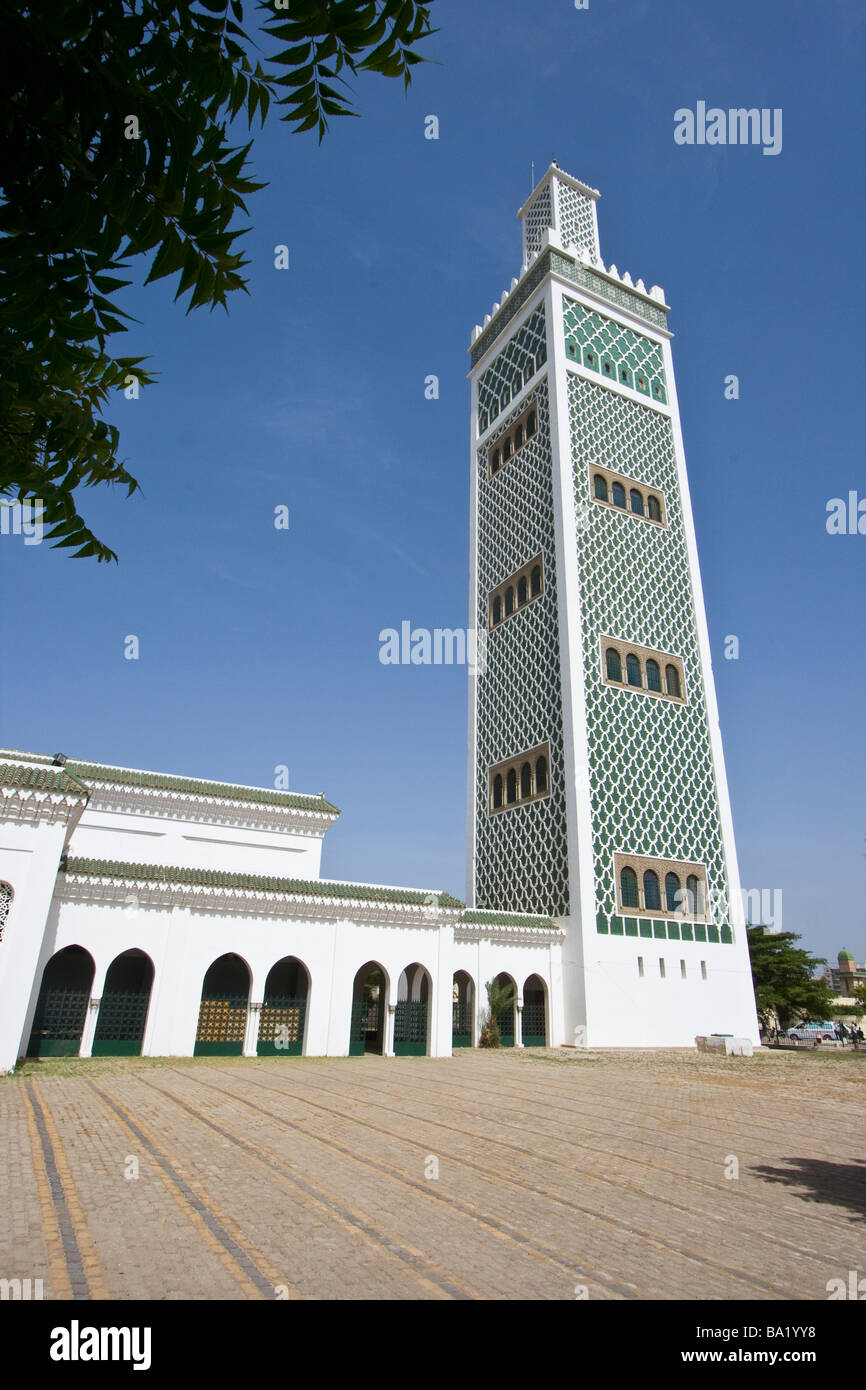 La Grande Mosquée de Dakar Sénégal Banque D'Images