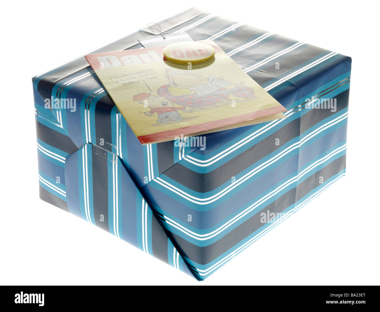 Cadeau enveloppé Banque D'Images