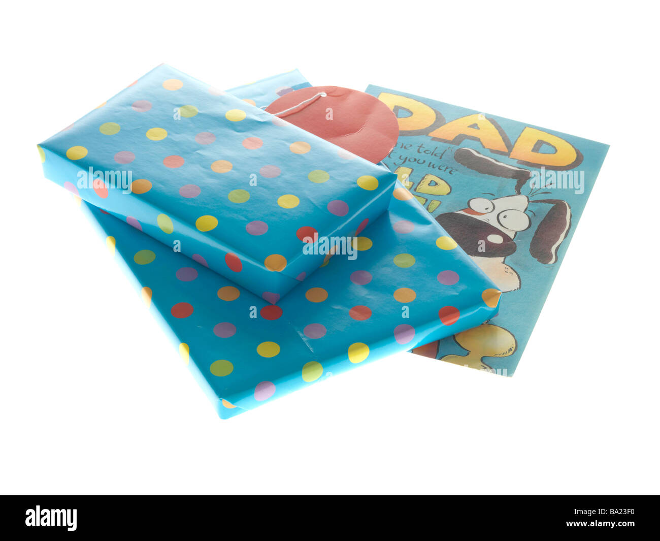 Cadeaux emballés Banque D'Images