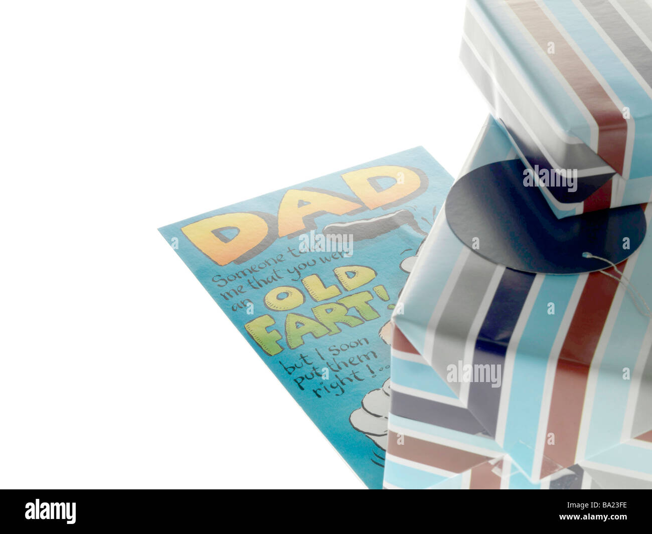 Cadeaux emballés Banque D'Images