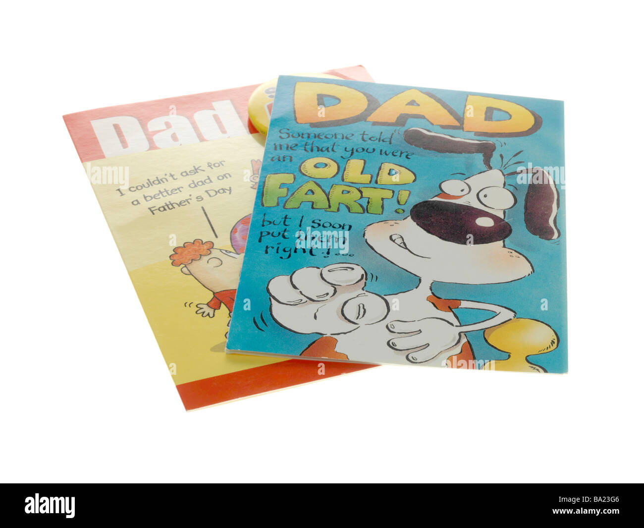 Cartes jour père Banque D'Images