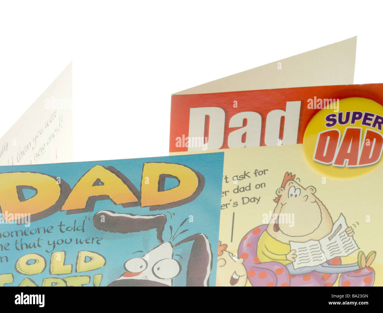 Cartes jour père Banque D'Images