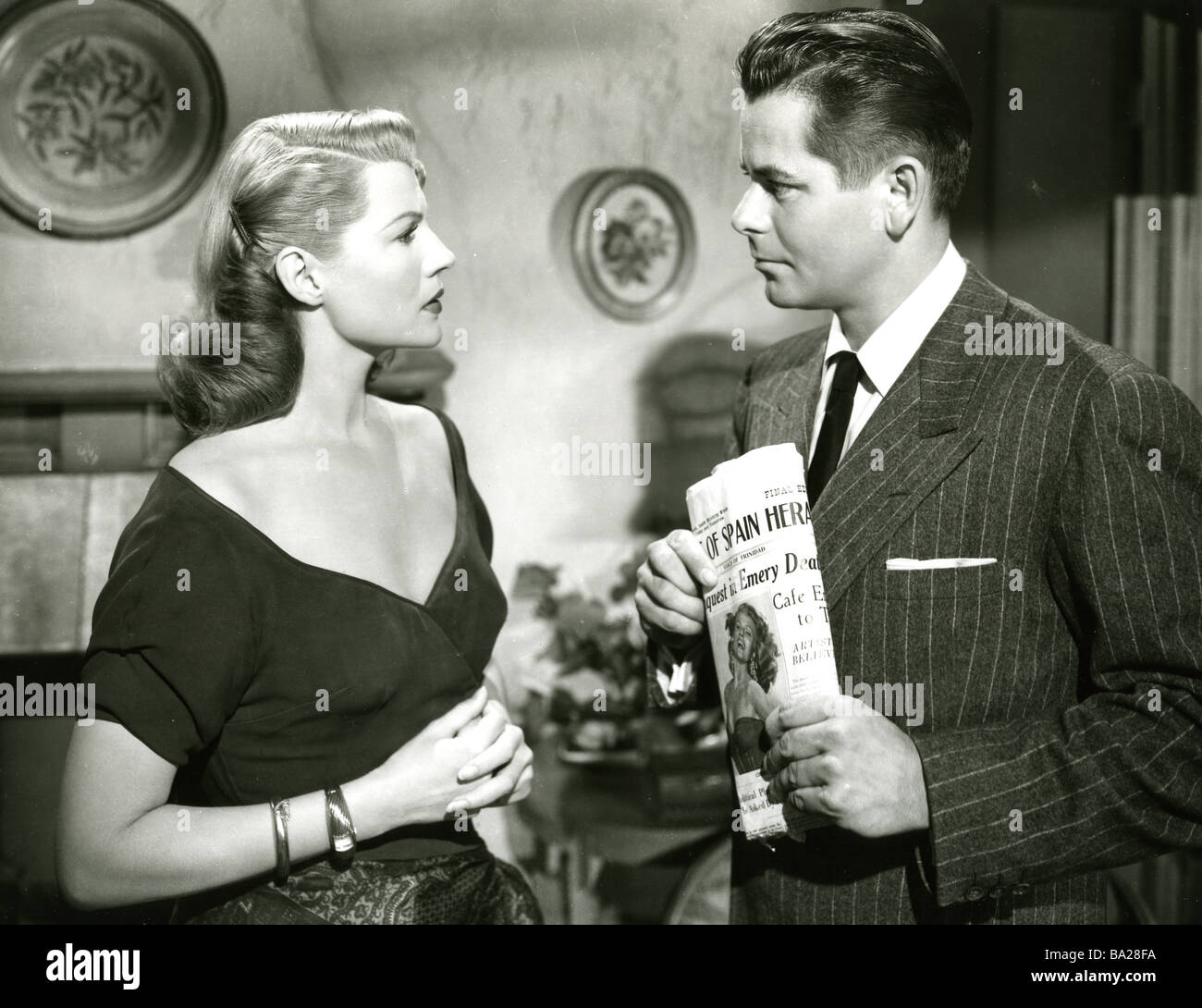 GILDA 1946 Columbia film avec Rita Hayworth et Genn Ford Banque D'Images