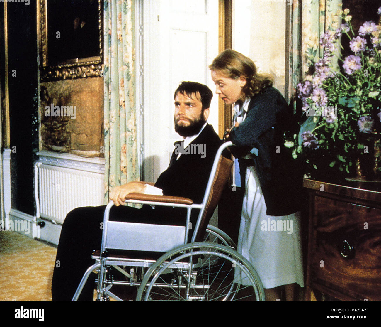 Mon PIED GAUCHE 1989 Palace film avec Daniel Day-Lewis et Brenda Fricker Banque D'Images