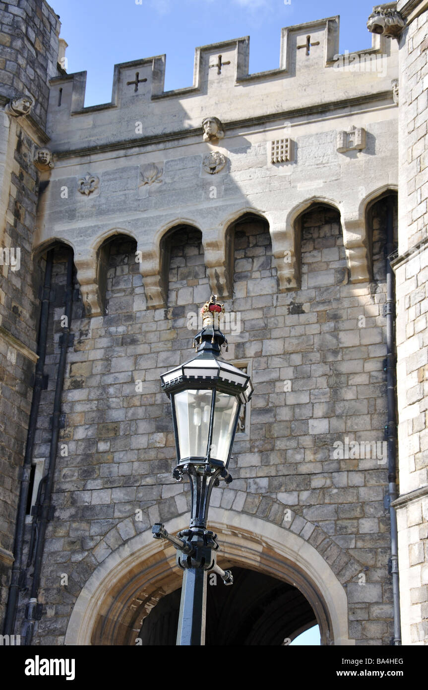 Le Roi Henry VIII Gate, Castle Hill, Windsor, Berkshire, Angleterre, Royaume-Uni Banque D'Images