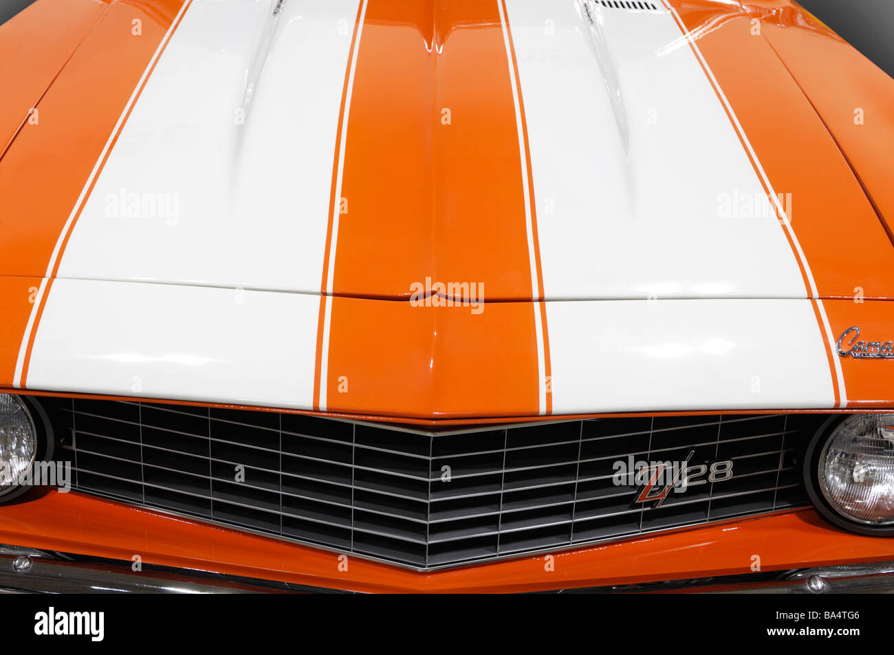 1969 Chevrolet Camaro Z28 voiture de sport classique Banque D'Images