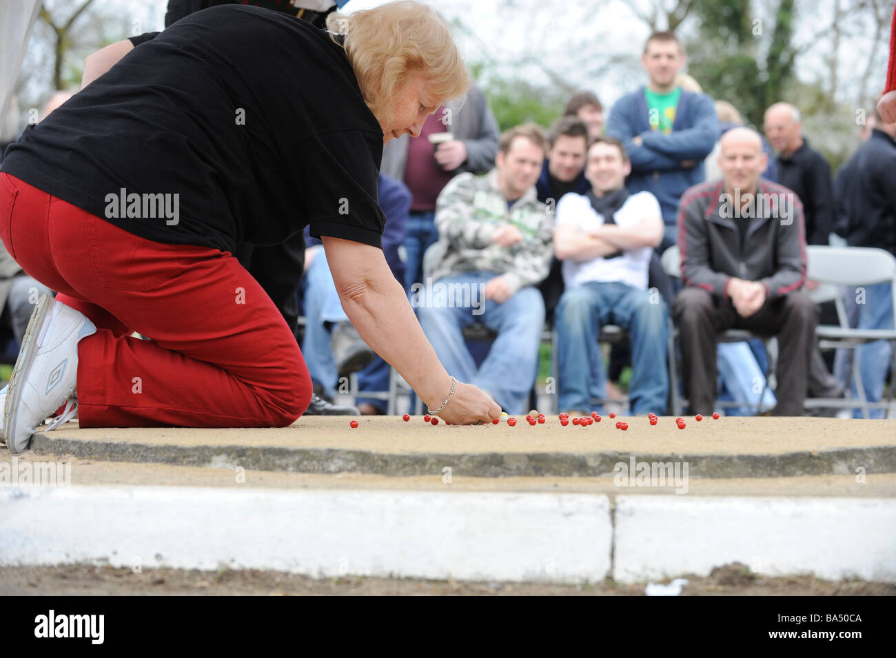 Championnats du Monde de billes Tinsley Green Crawley, Royaume-Uni. Photo par Jim Holden. Banque D'Images