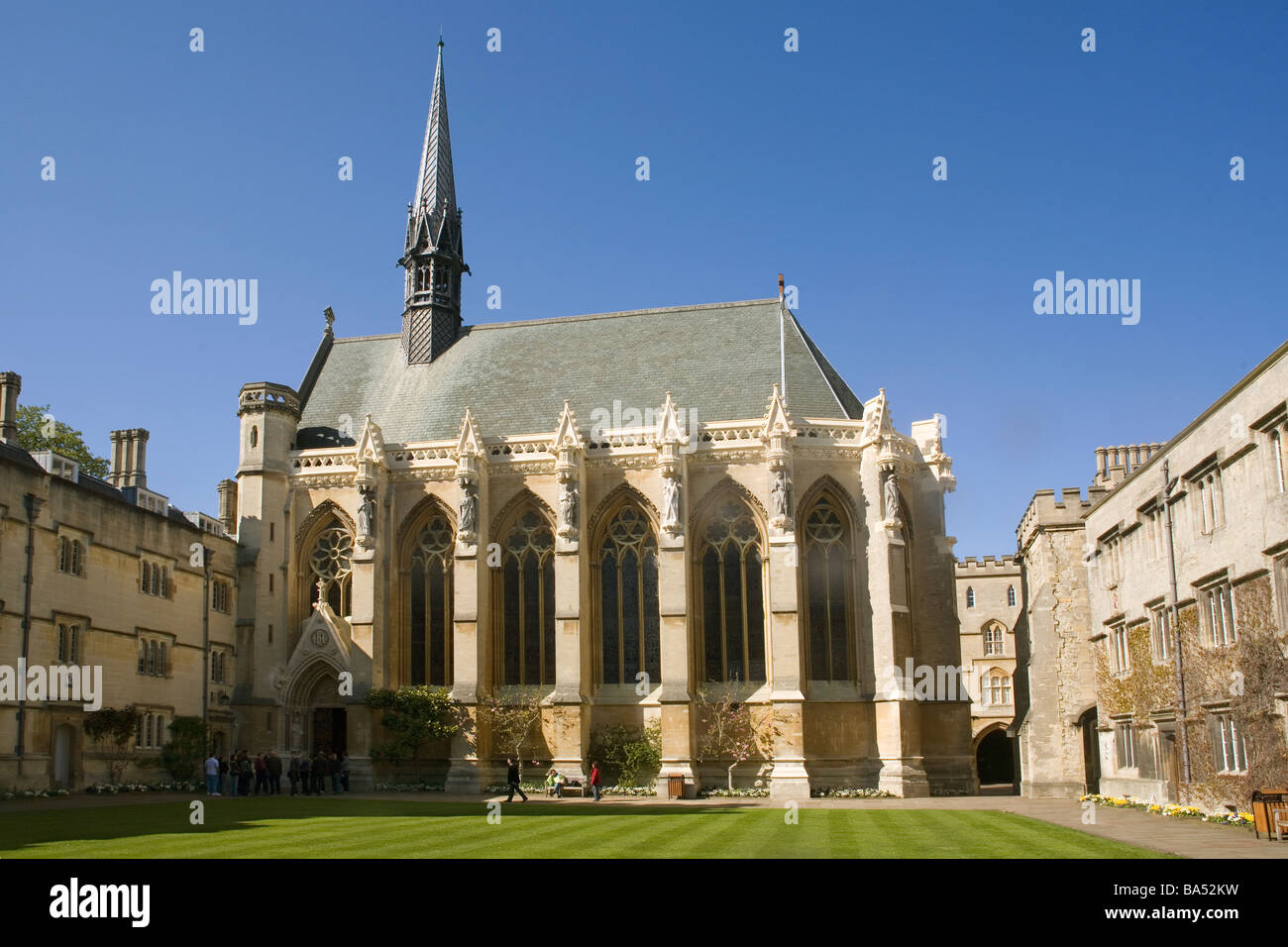 L'Exeter College d'Oxford en Angleterre Banque D'Images