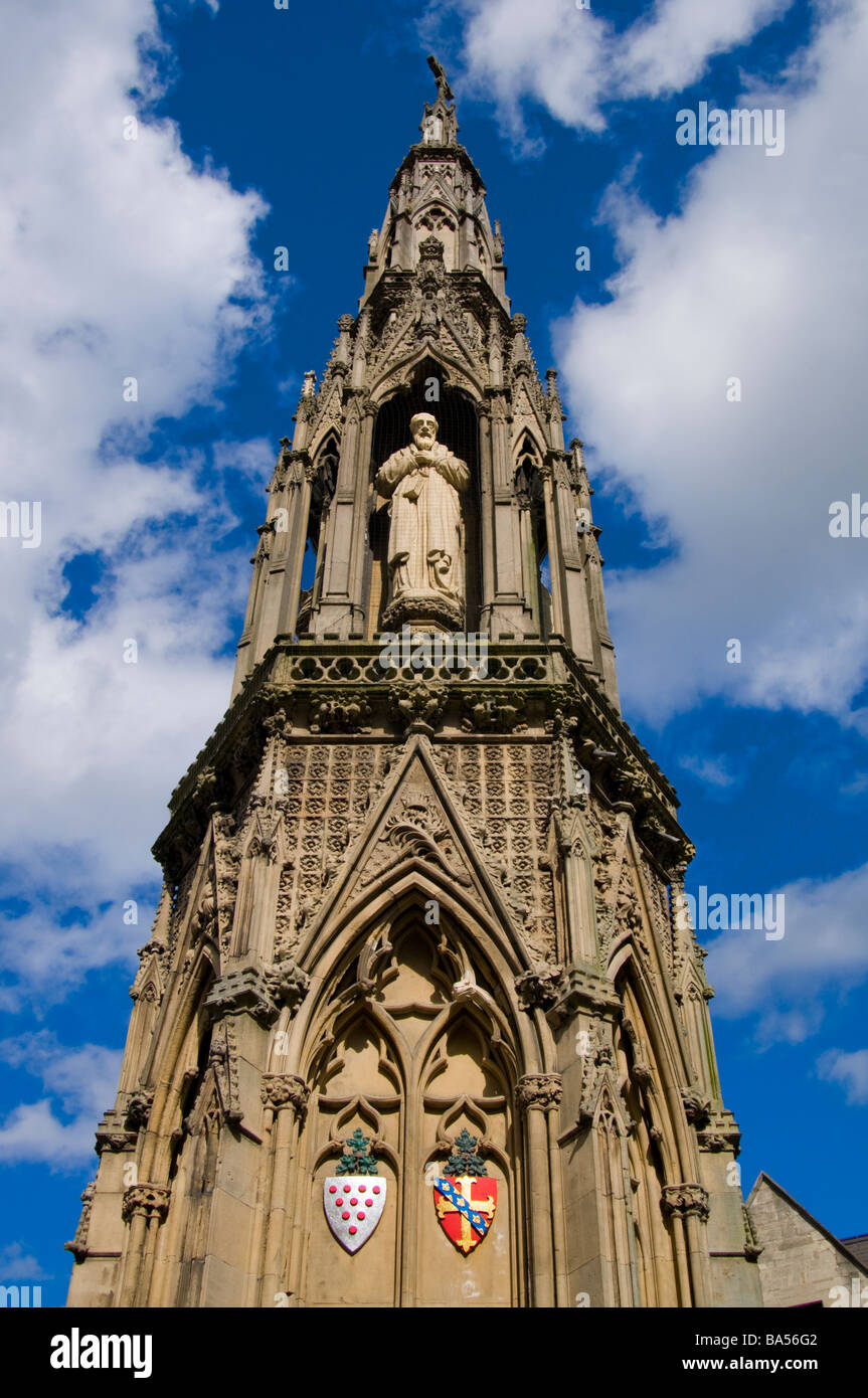 Oxford, Angleterre, Royaume-Uni. Mémorial des martyrs (Gilbert Scott - 1841) Banque D'Images