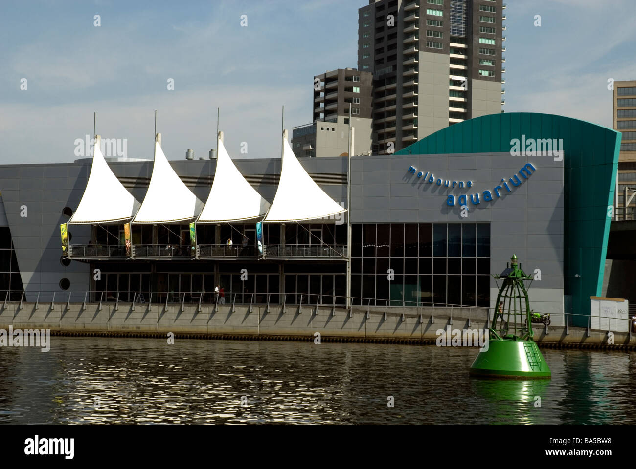 Aquarium de Melbourne sur la Yarra , Melbourne , Australie Banque D'Images