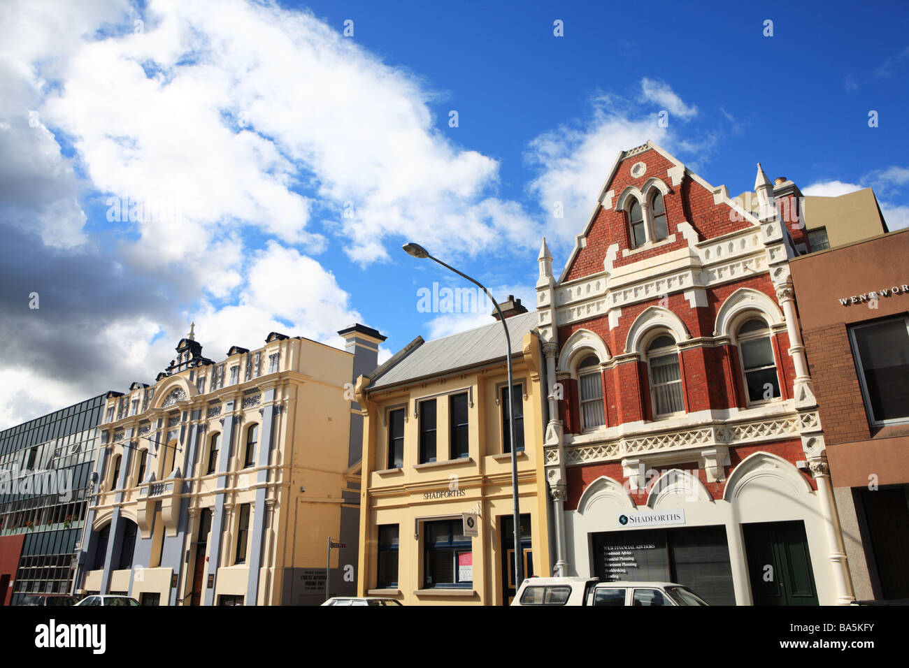 Arhitecture ancienne, Launceston, Tasmania Banque D'Images