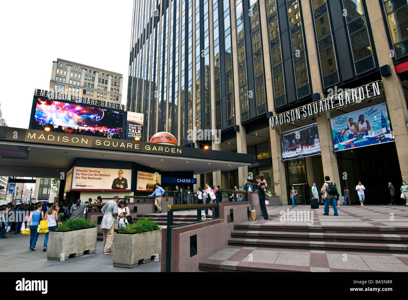 Madison Square Garden, New York États-Unis d'Amérique Banque D'Images