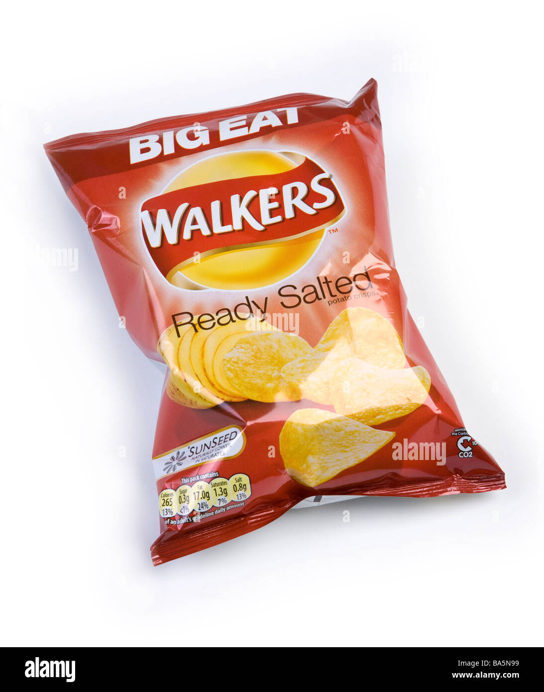 Paquet de chips Walkers Banque D'Images