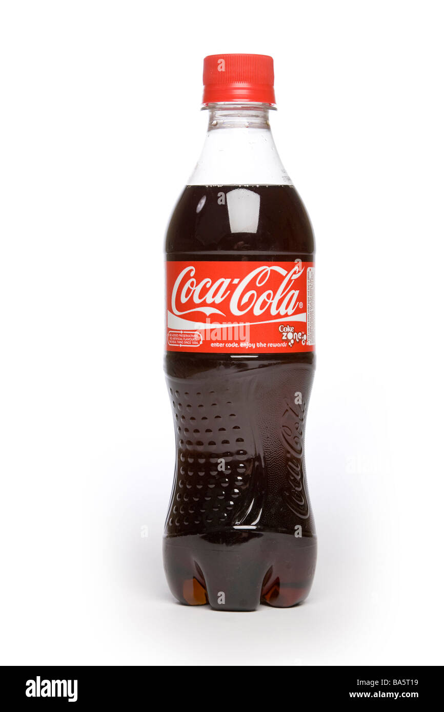 Bouteille de boisson Coca Cola Banque D'Images