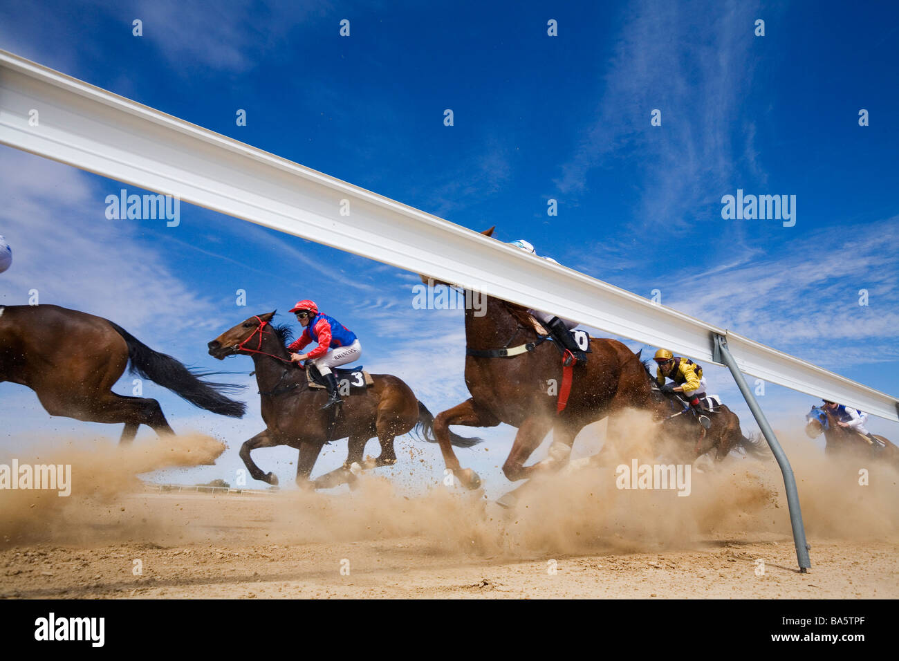 Birdsville races. Birdsville, Queensland, Australie Banque D'Images