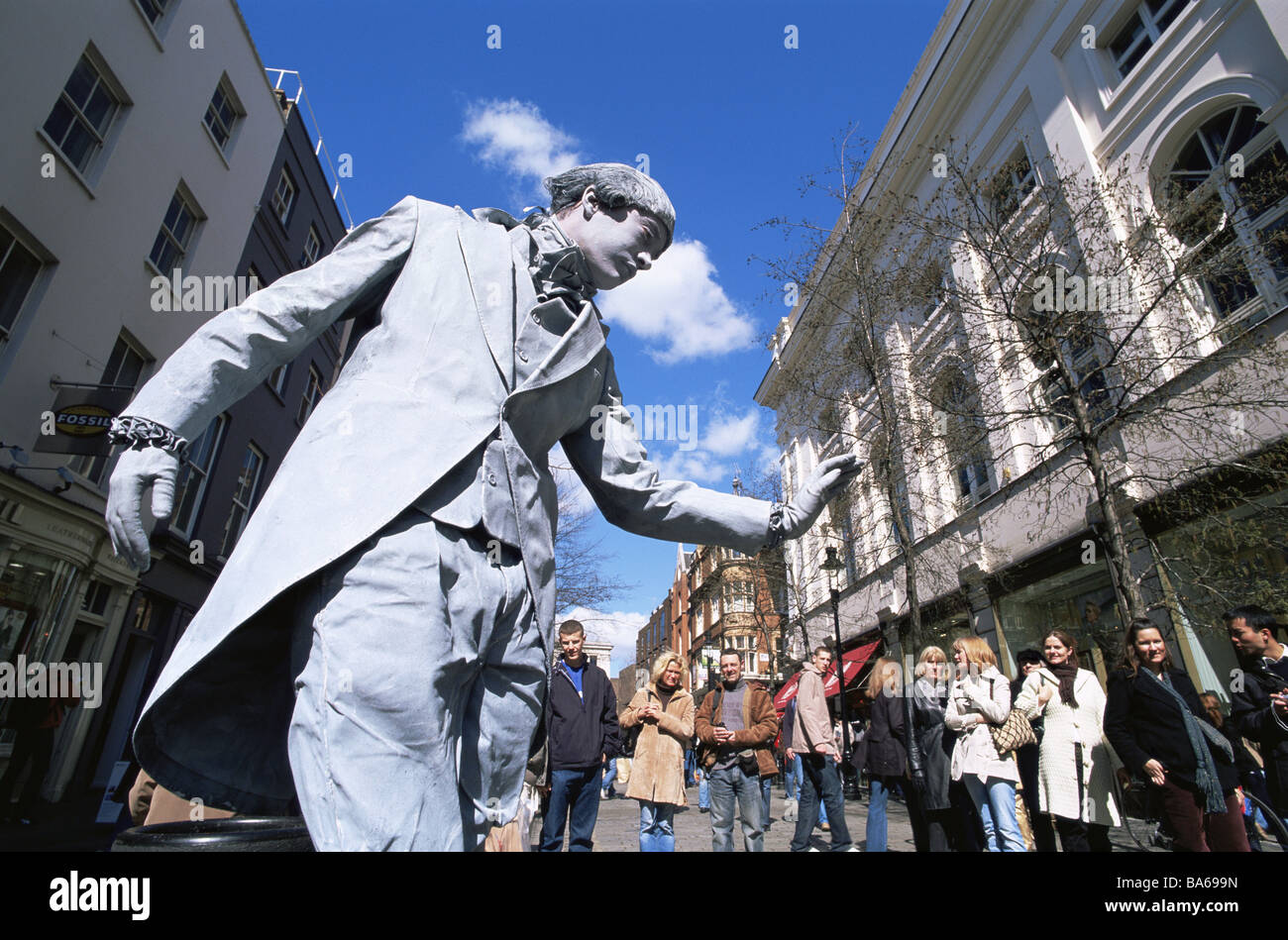 Grande Bretagne Londres gardes couvent pantomime spectateurs aucun modèle centre-ville de la capitale de l'Angleterre version profane-acteurs man Banque D'Images