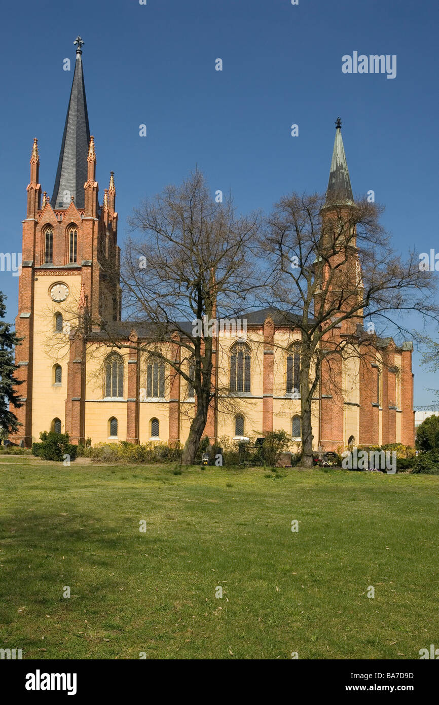 Heilig Geist Kirche Werder Brandenburg Allemagne Banque D'Images