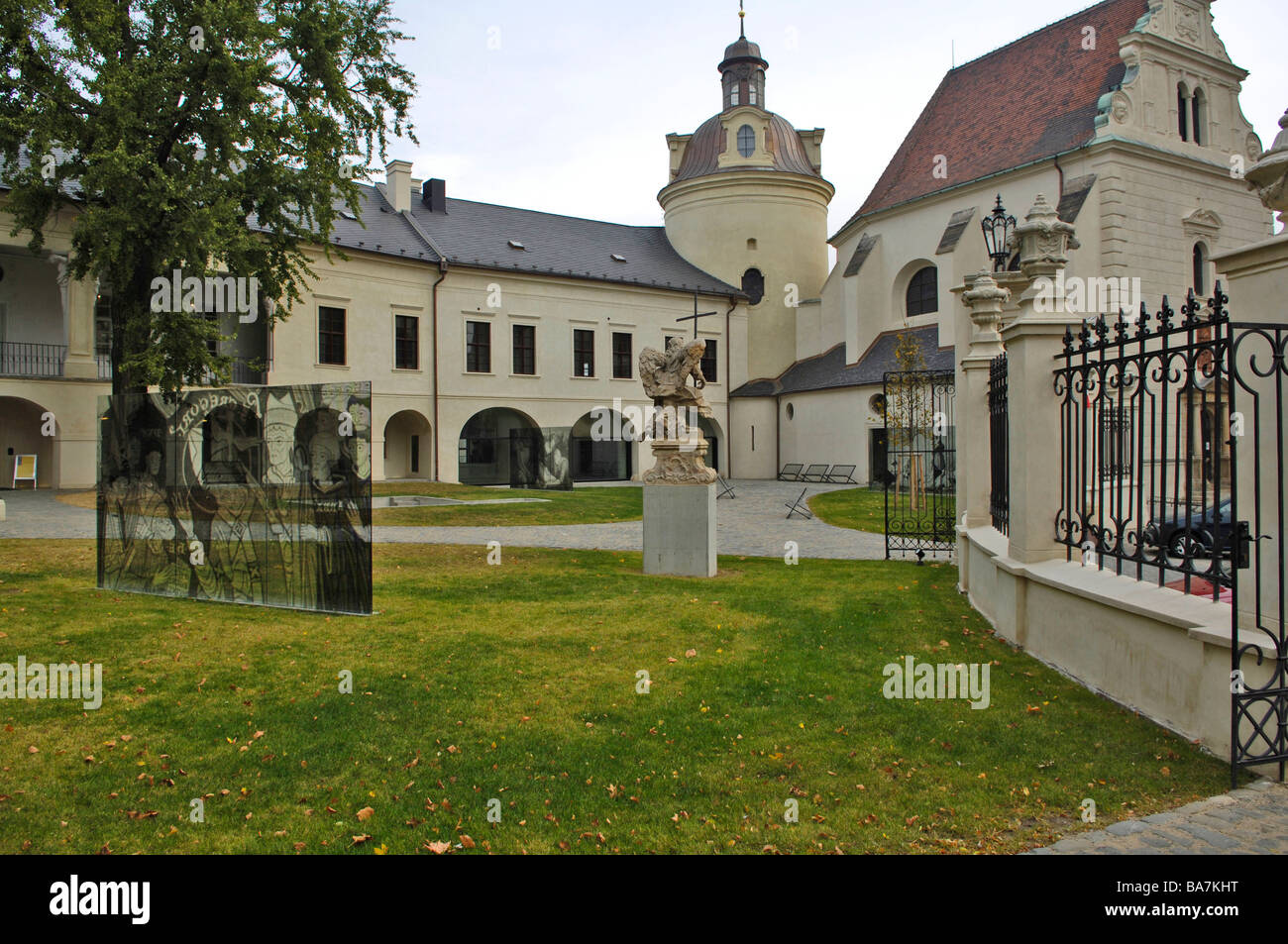 Przemysliden Palace, Olomouc, République tchèque, Olmuetz Banque D'Images