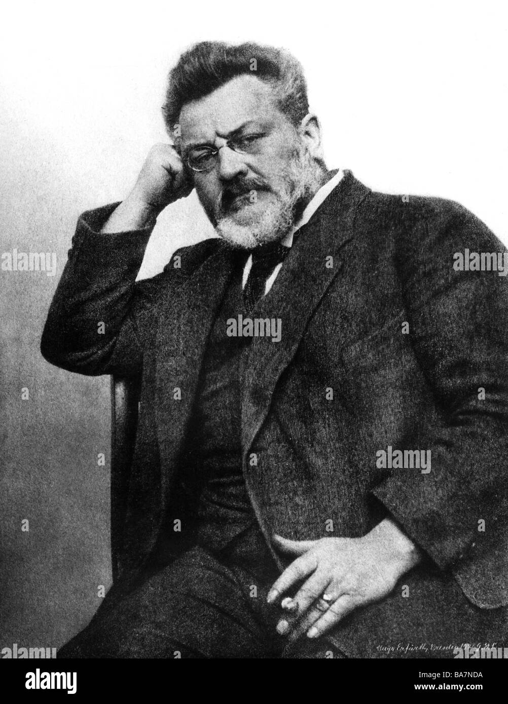 Slevogt, Max, 8.10.1868 - 20.9.1932, peintre et graphiste allemand, mi-longueur, Dresde, 1921, Banque D'Images