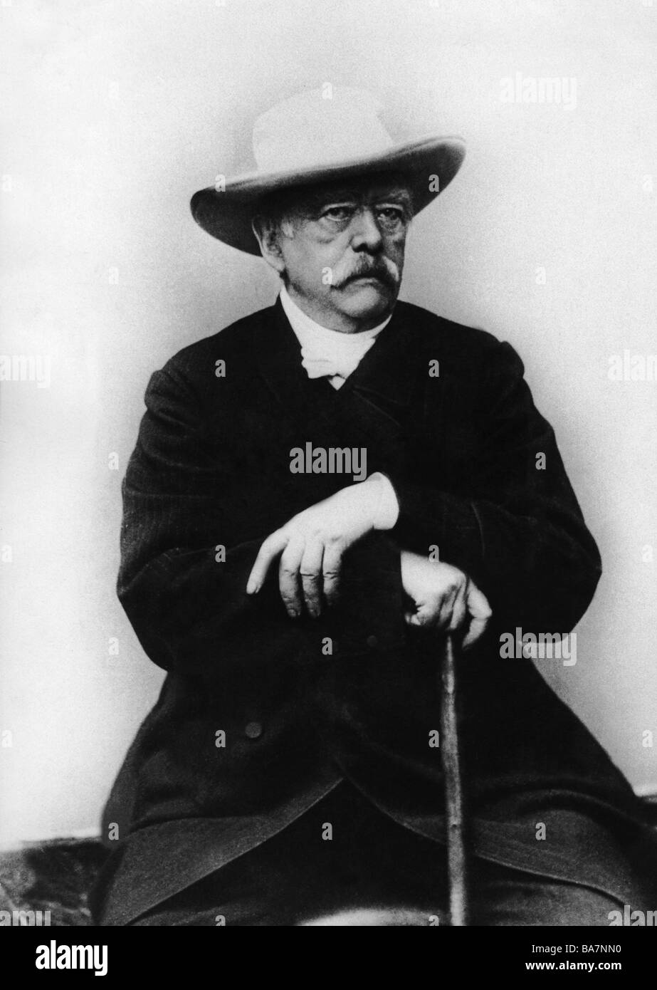 Bismarck, Otto von, 1.4.1815 - 30.7.1898, politicien allemand, retraite, Friedrichsruh, 1895, Banque D'Images