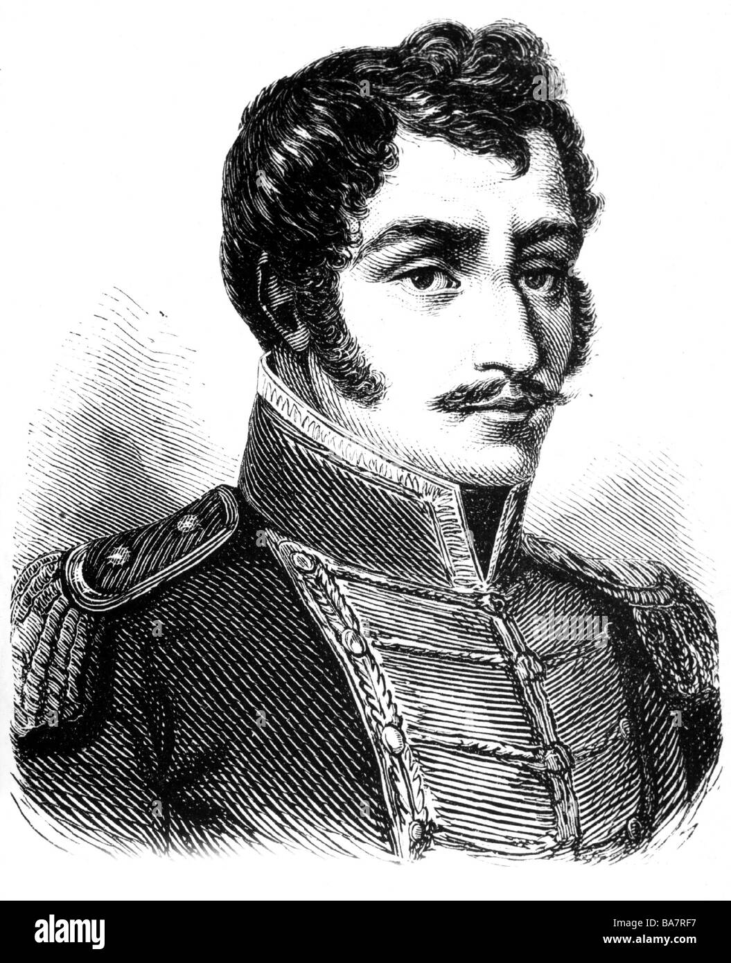 Bolivar, Simon, 24.7.1783 - 17.12.1830, héros général et national sud-américain, portrait, gravure sur bois après le XIXe siècle, Banque D'Images