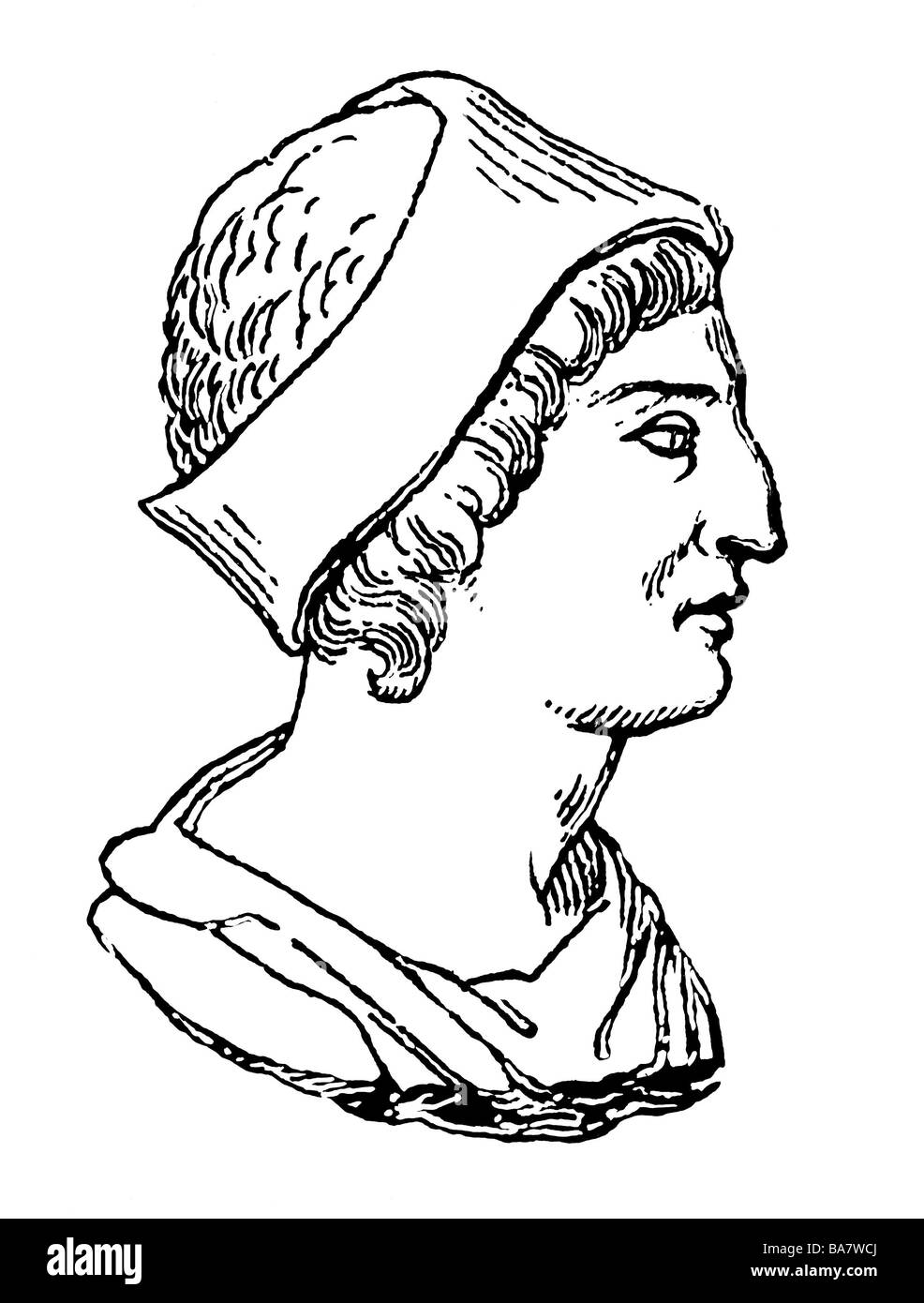 Helena, vers 250 - 326, saint, mère de l'empereur Constantin 'Le Grand', pièce de monnaie, Banque D'Images